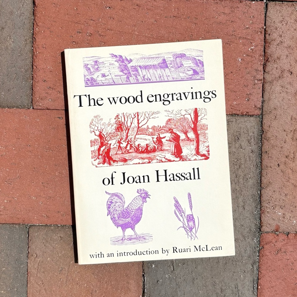 1981 The Wood Engravings of Joan Hassall Book Decoration Illustrated Engraving